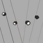 Трековый однофазный светильник Denkirs Belty spot DK5640-BK