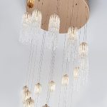 Каскадная люстра Modelux ML.6688.25 GD