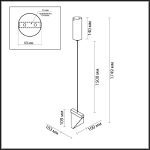 Подвесной светильник Odeon Light Ray 6678/5L