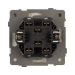 Механизм выключателя одноклавишный перекрёстный Arlight SWT-TENDO-MKX1-SFPL-GD (230V, 10A) 054572