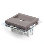 Розетка компьютерная 1-местная RJ-45 Stekker Катрин GLS00-7107-04 49023