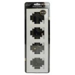 Рамка на 4 поста Stekker Катрин GFR00-7004-01M 49597