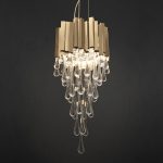 Подвесная люстра Delight Collection Trump KM0988P-8 gold