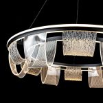 Подвесная люстра LED4U L7706-800 BK