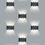 Уличный настенный светодиодный светильник Feron DH101 06311