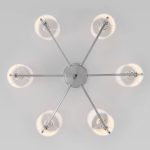 Люстра на штанге Eurosvet Brielle 60132/6 хром