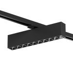 Трековый однофазный светильник Denkirs Edder DK6444-BK