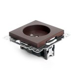 Розетка 1-местная с защитной шторкой Stekker Катрин GLS10-7109-04 49025