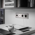 Розетка с заземлением Werkel глянцевый никель W1171002 4690389157950