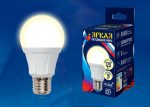 Лампа светодиодная (UL-00005033) Uniel E27 16W 3000K матовая LED-A60 16W/3000K/E27/FR PLP01WH