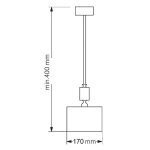 Подвесной светильник Kutek Mood Artu ART-ZW-1 (N)