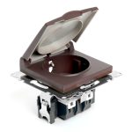 Розетка 1-местная с защитной шторкой Stekker Катрин GLS16-7112-04 49029