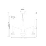 Подвесная люстра Lucia Tucci Natura 066.6 LED