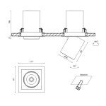 Спот DesignLed SPL-SQ1-12-NW 005295