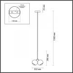 Подвесной светильник Odeon Light 4228/12LA