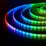 Светодиодная лента Elektrostandard 12V 14,4W 60Led 5050 IP65 RGB, 5м 4690389082139