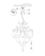 Каскадная люстра Favourite Multivello 1156-8P