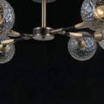 Люстра на штанге Illumico IL0253-8CSQ-79 BK AB