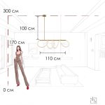 Подвесной светильник Loft IT Thread 10388P/A Brass
