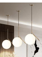 Подвесной светильник Elvan PD-4457L/1-E14-Gl