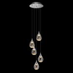 Каскадная люстра Delight Collection Stilla MD24001004-5A chrome/clear