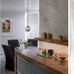 Подвесной светильник Delight Collection Bubble KG0579P-1 brass/smoky