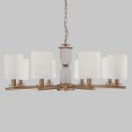 Подвесная люстра Eurosvet Caprera 60146/8 латунь Smart a063860