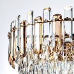 Подвесная люстра Modelux ML.9006.12 GD-BR