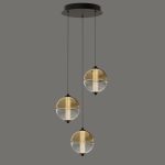 Подвесной светильник Delight Collection MD24022079-3A black/amber