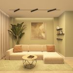 Трековый однофазный светильник Denkirs Edder DK6634-BK