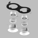 Встраиваемый светильник Lightstar Domino (214627+214606+214606+214006+214006) D6270606WMOD