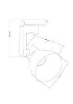 Трековый светильник Arte Lamp Nido A5106PL-1WH