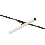 Трековый магнитный однофазный светильник Denkirs Air ray DK5325-BK