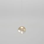 Подвесной светильник Eurosvet Wonder 50234/1 LED янтарный a058640