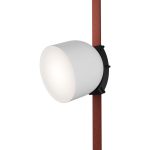 Трековый однофазный светильник Denkirs Belty spot DK5642-WH+BK