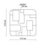 Настенно-потолочный светодиодный светильник Sonex Nores 2085/DL