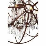 Подвесная люстра LOFT IT Foucaults orb crystal Loft1897/8