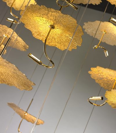 Каскадная люстра iLedex Lotus 8827P-19 BR