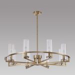 Подвесная люстра iLamp Evolution 6806-8 QGD