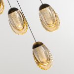 Подвесной светильник Delight Collection MD25090022-5B matt black/champagne