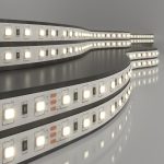 Светодиодная лента Elektrostandard 24V 14,4W 60Led 5050 IP20 дневной белый, Black, 5м 4690389172182