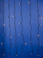 Уличная светодиодная гирлянда Uniel занавес (UL-00003938) теплый белый ULD-C2030-240/TBK Warm White IP67