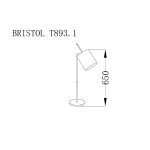 Настольная лампа Lucia Tucci Bristol T893.1