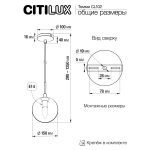Подвесной светильник Citilux Томми CL102014