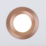 Встраиваемый светильник Elektrostandard 110 MR16 золотой 4690389168659