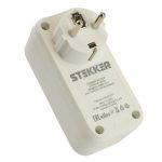 Сетевой фильтр 1-местный с/з с выключателем Stekker Nova HM81-11-2 50143