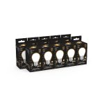 Лампа светодиодная филаментная Gauss E27 9W 3000К матовая 105202109