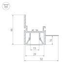 Профиль Arlight FOLED-WALL-2000 023865