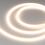 Светодиодная герметичная лента Arlight LUNA-X960-D8mm 24V Warm3000 (8 W/m, IP65, 360deg, 5m) 053354