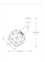 Спот Arte Lamp A6141PL-1BK